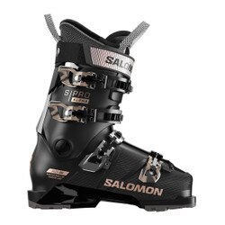 Salomon S/Pro Alpha 90 GW Boot Women's in Black and Rose Gold